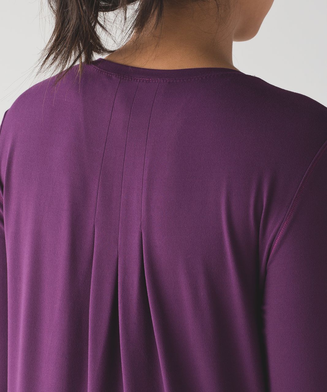 Lululemon Rush Hour Long Sleeve - Darkest Magenta