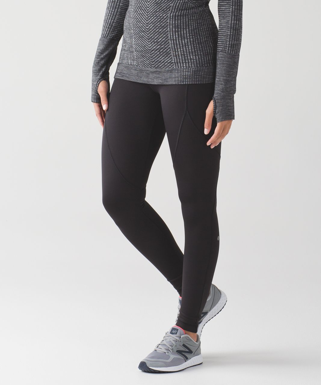 Lululemon First Mile Tech Tight Fleece Lined Running Leggings Size