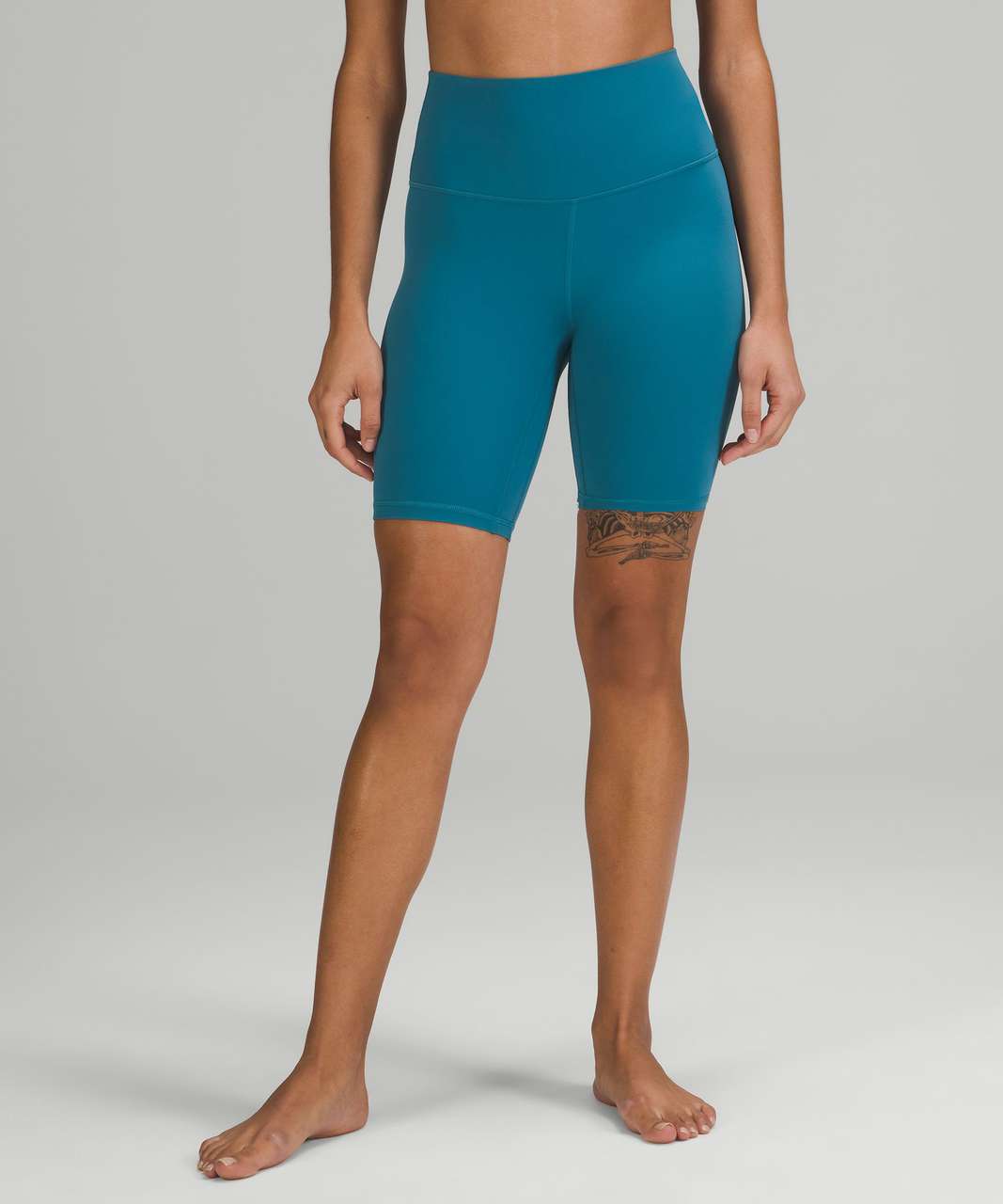 Lululemon Align High Rise Short with Pockets 8 - Black - lulu fanatics