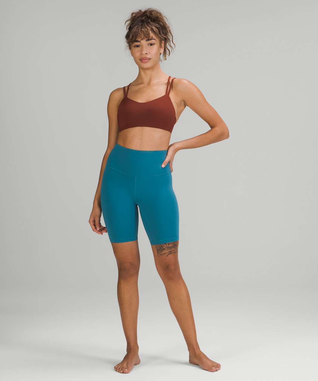 Lululemon Align High-Rise Short 8" - Capture Blue