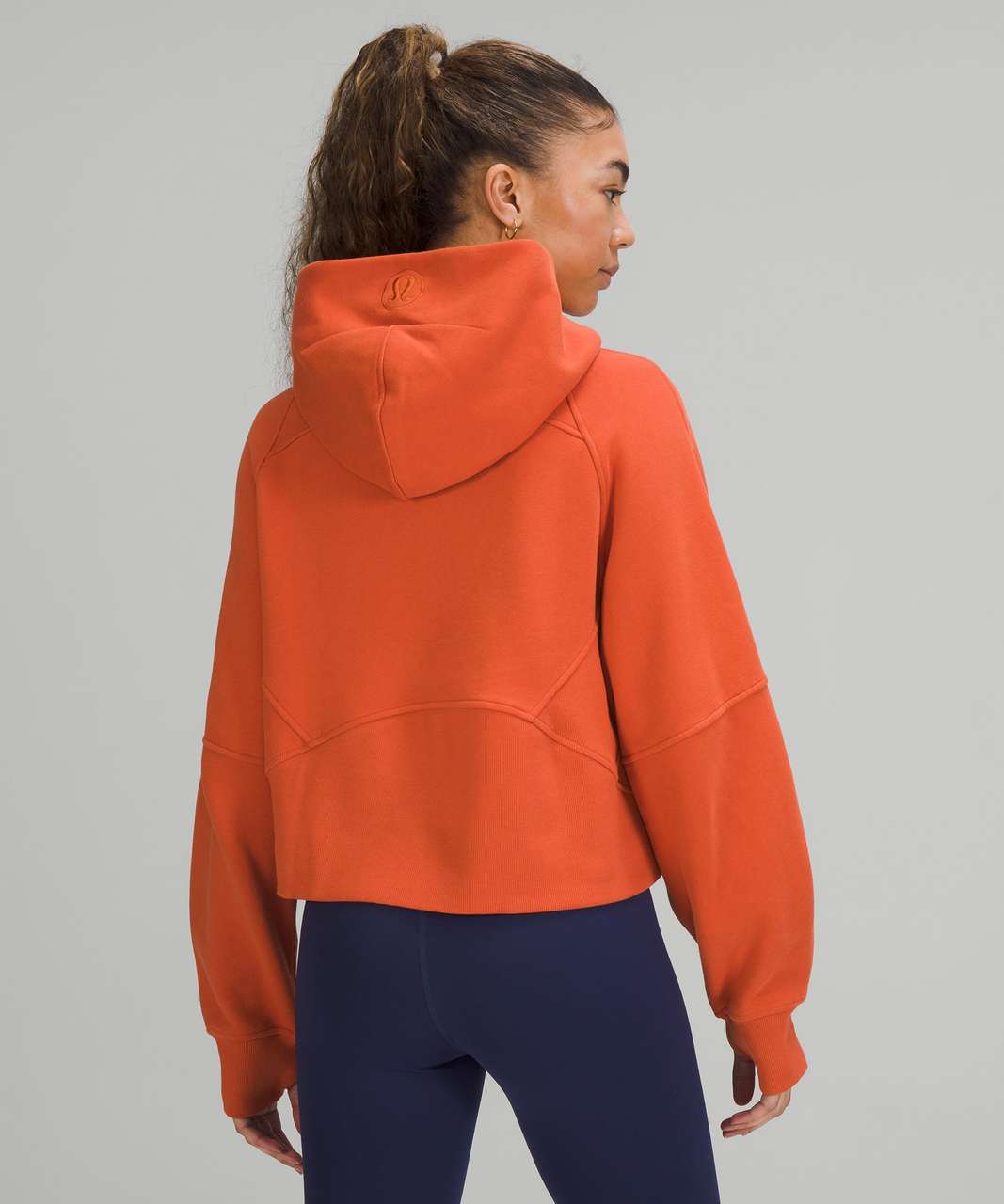 Lululemon Scuba Oversized Full-Zip - Canyon Orange