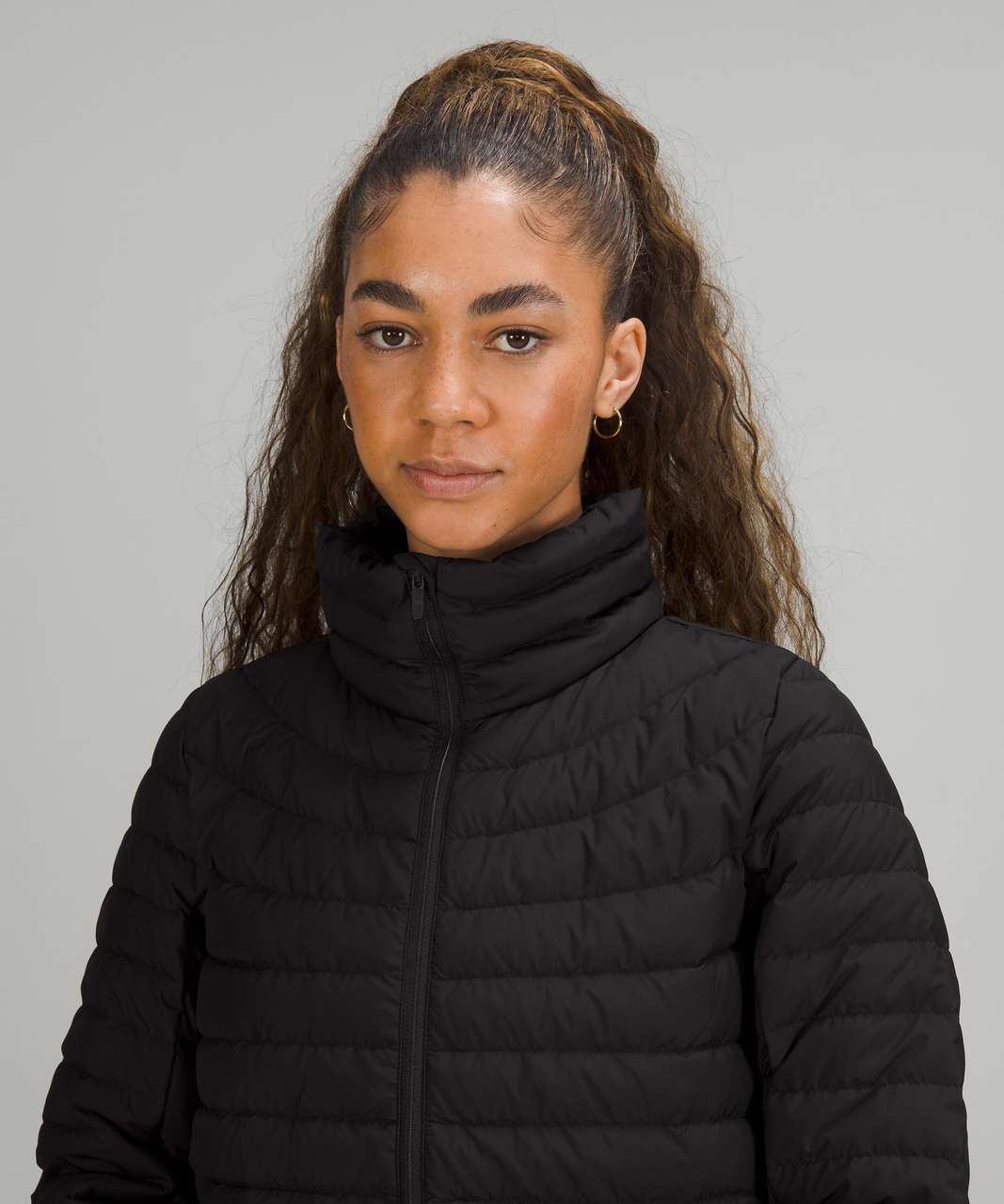 Lululemon Pack It Down Jacket Size 2 Black NWT Lightweight Down