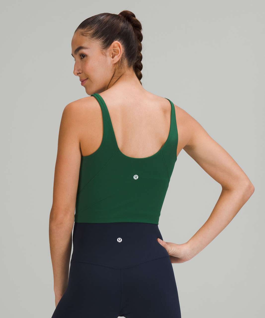 NWT lululemon Align™ Tank Top Size 14 Bronze Green BRZG Shopping Bag