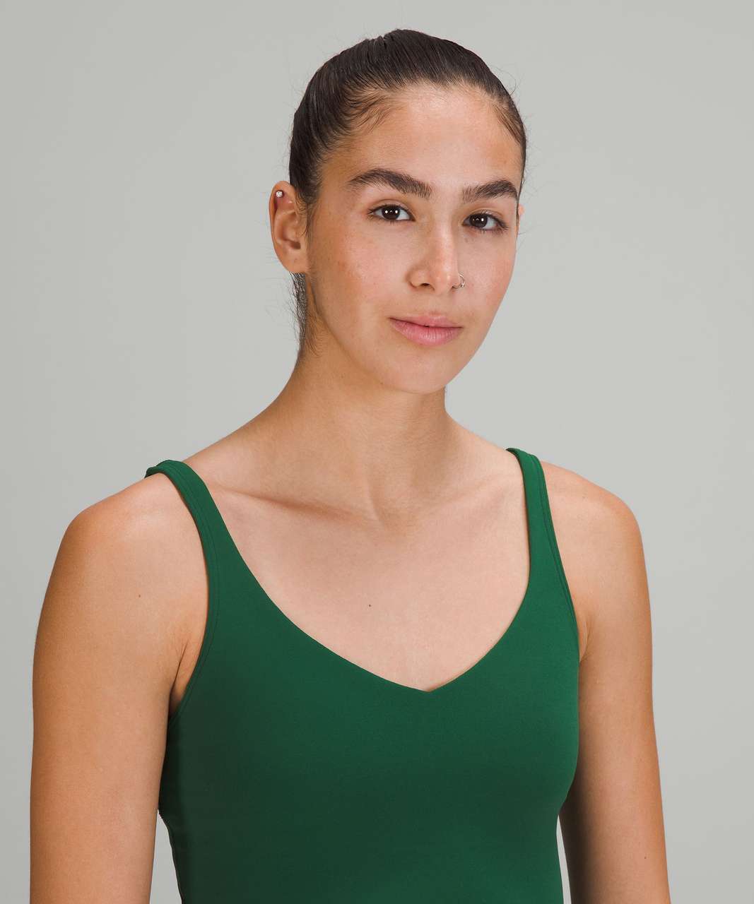 lululemon athletica, Tops, Too Big Super Cute Lululemon Everglade Green  Tank Size 2