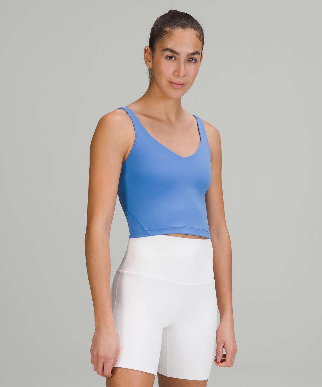 lululemon Align™ Cropped Tank Top, Pastel Blue