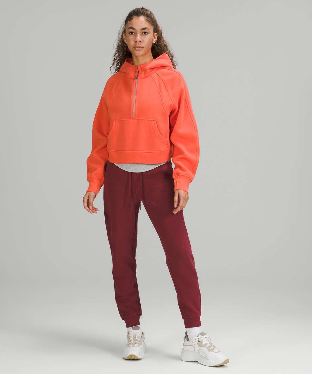 NWT $118 Lululemon Scuba High Rise HR Jogger MLWI Mulled Wine Red Size 2