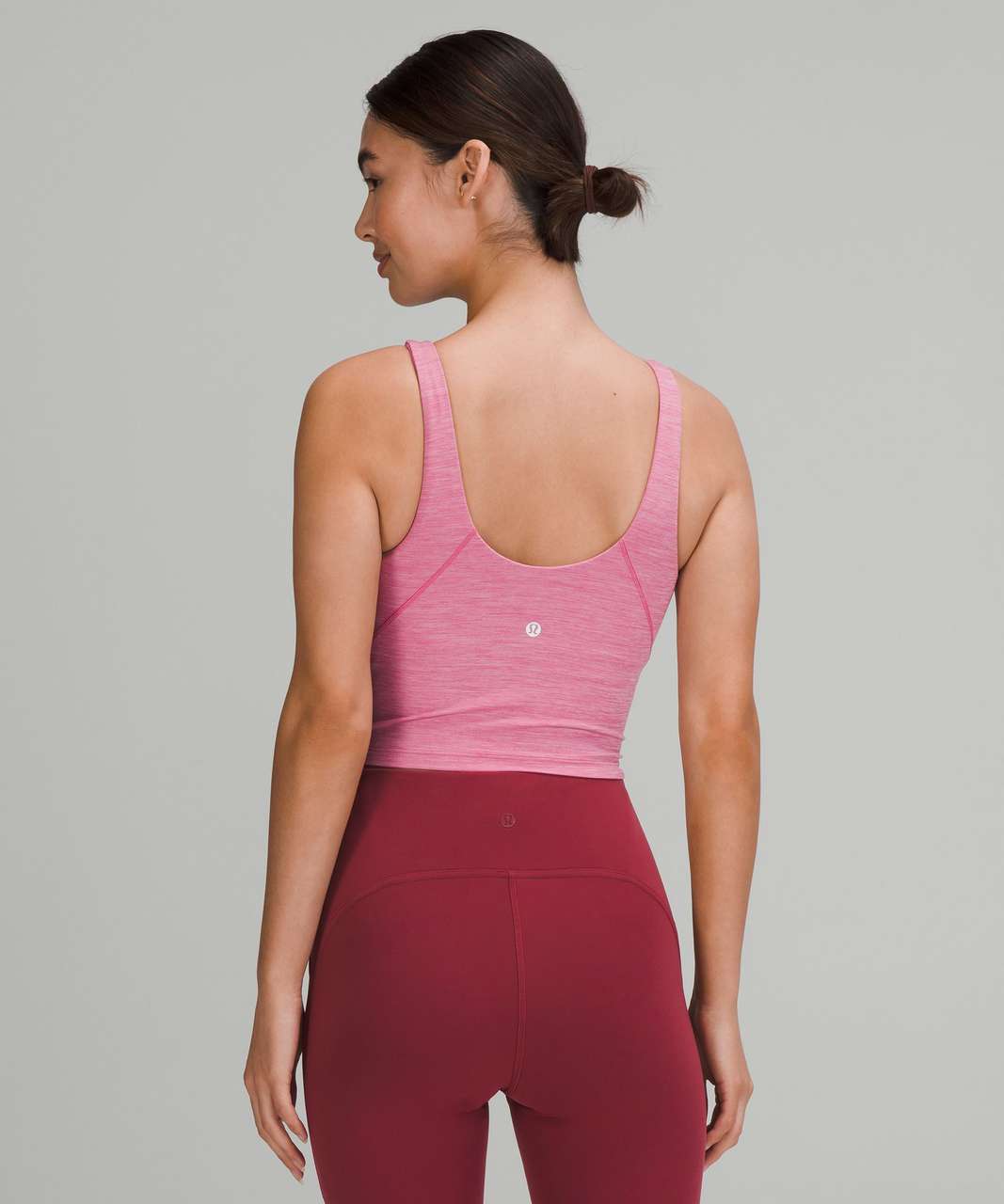 high neck align tank + black groove pants 💕 pink taupe is dreamy 🤤 :  r/lululemon