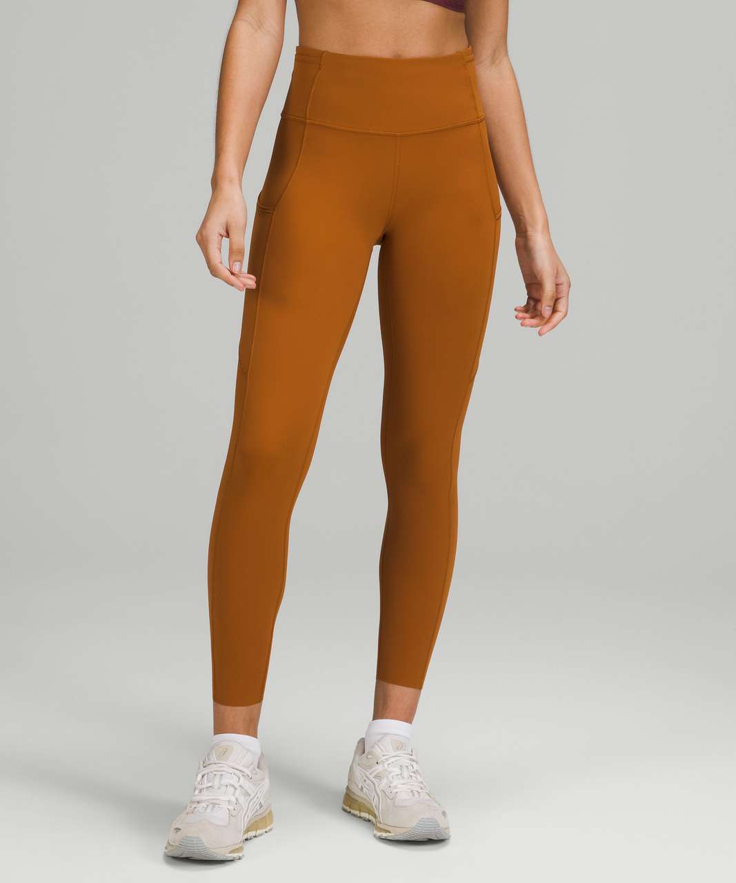 Lululemon Fast and Free High-Rise Tight 25" - Butternut Brown