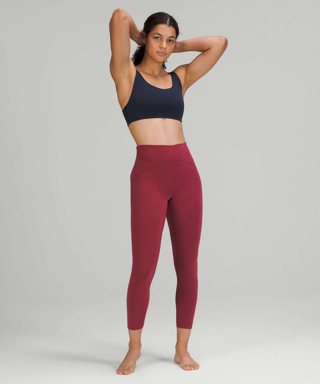 Lululemon InStill High-Rise Tight 25 - Smoky Red - lulu fanatics