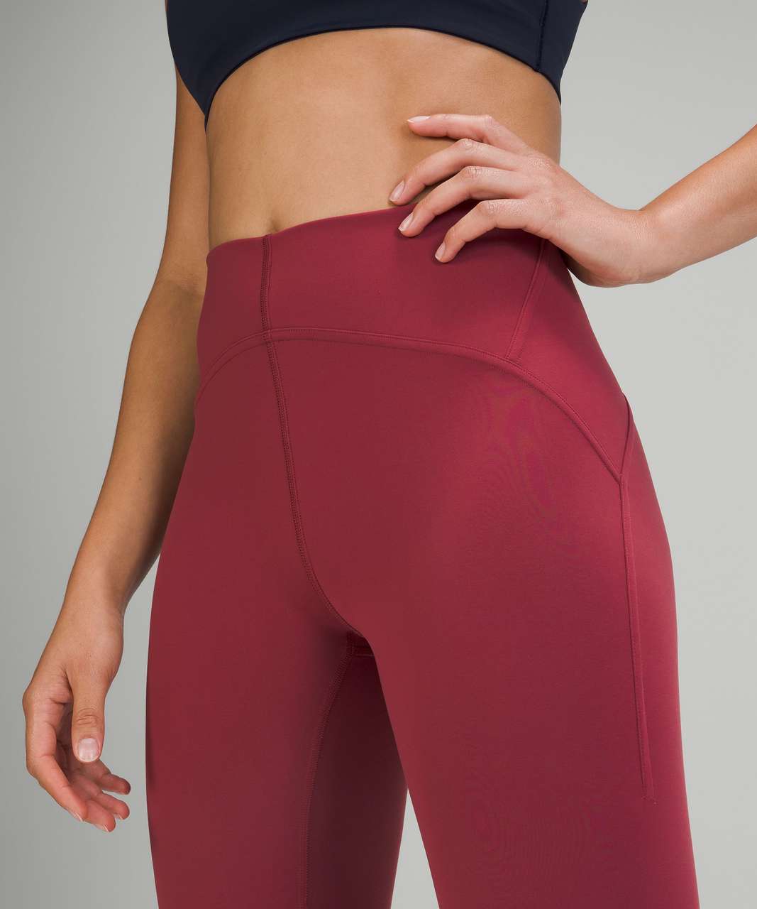 NWT Lululemon Instill High-Rise Tight 25 Mulled Wine Size 6 LW5DJTS-MLWI