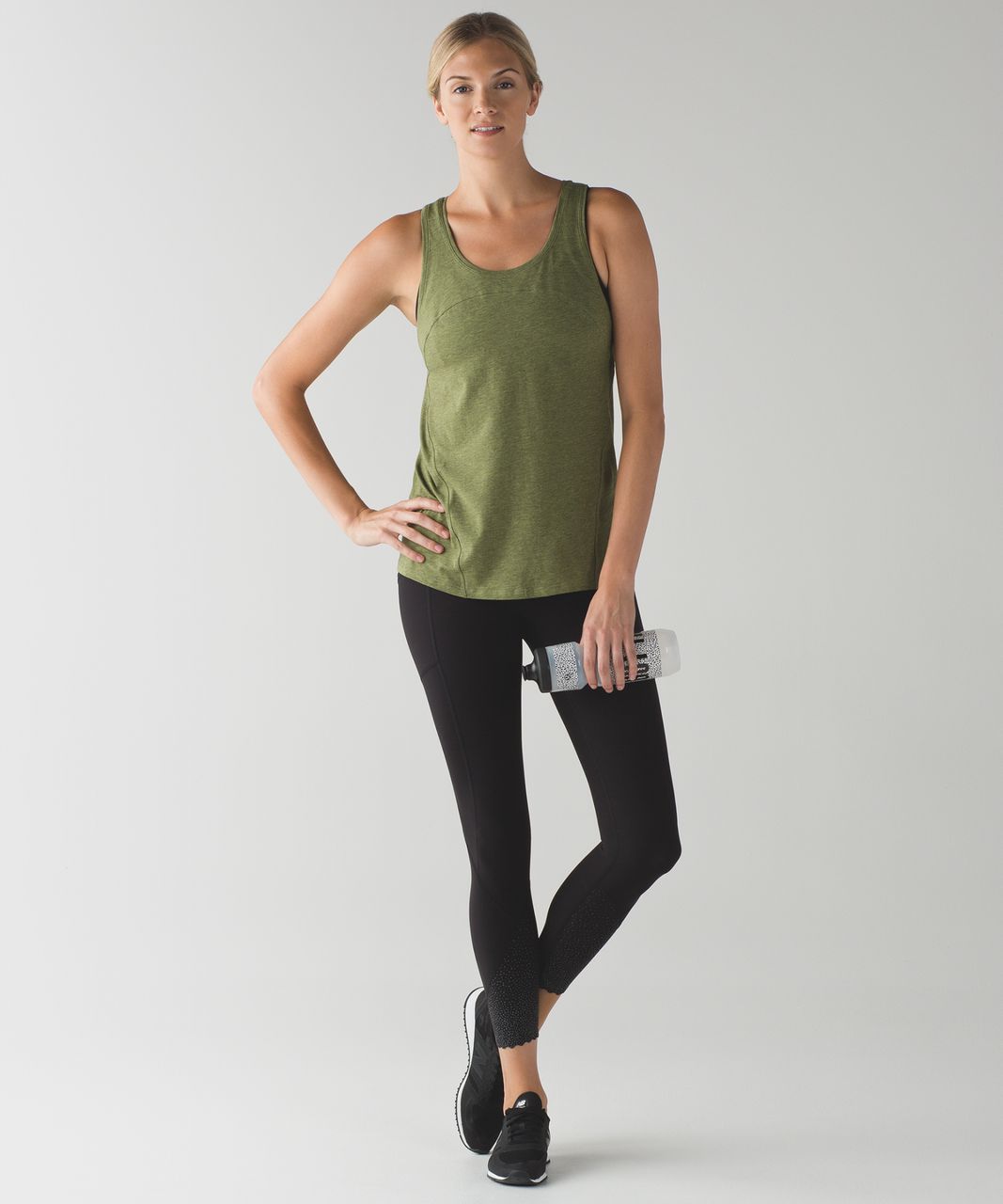 Lululemon Love Racerback - Heathered Brave Olive