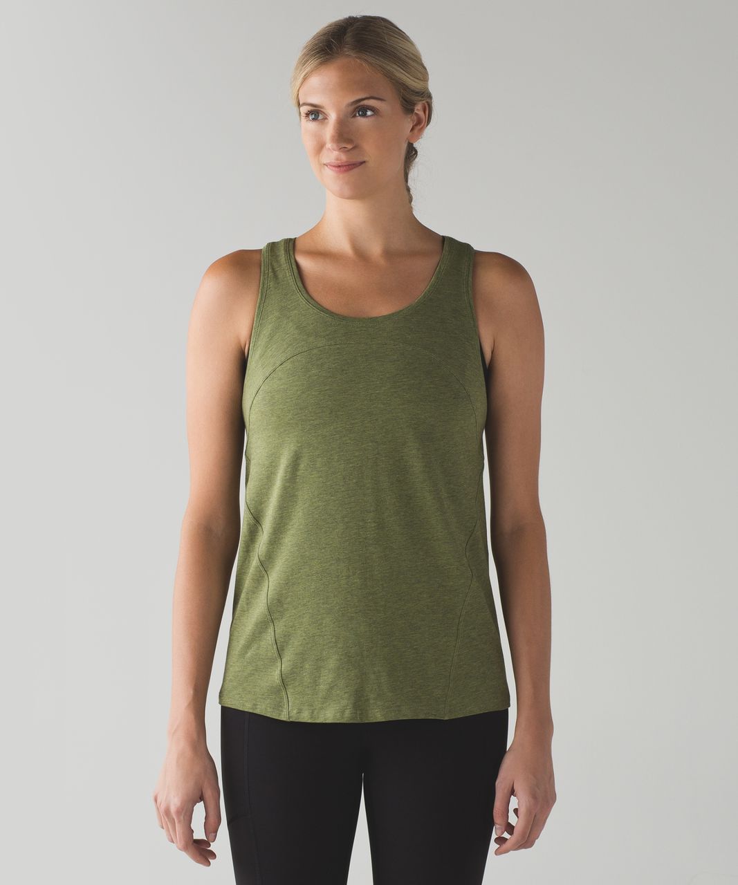 Lululemon Love Racerback - Heathered Brave Olive