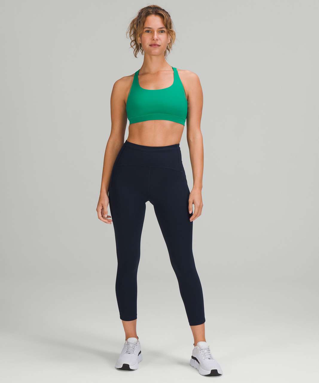 Lululemon Energy Bra *Medium Support, B–D Cups - Emerald Ice