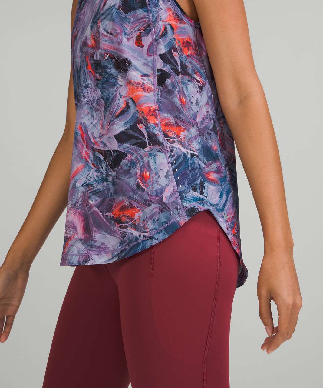 Lululemon Sculpt Tank Top - Atmospheric Purple Multi / Classic Navy