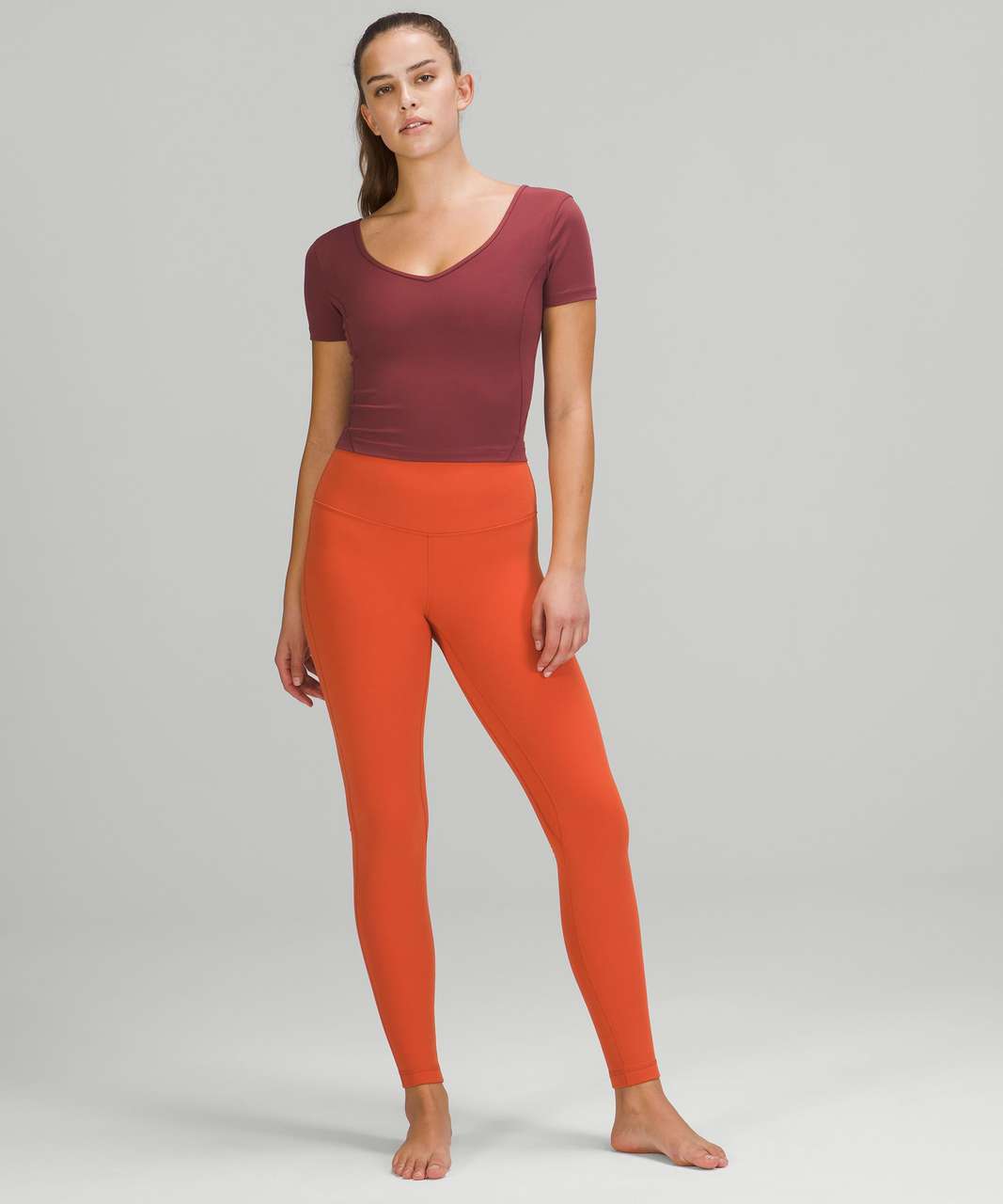 Lululemon Align T-Shirt - Smoky Red