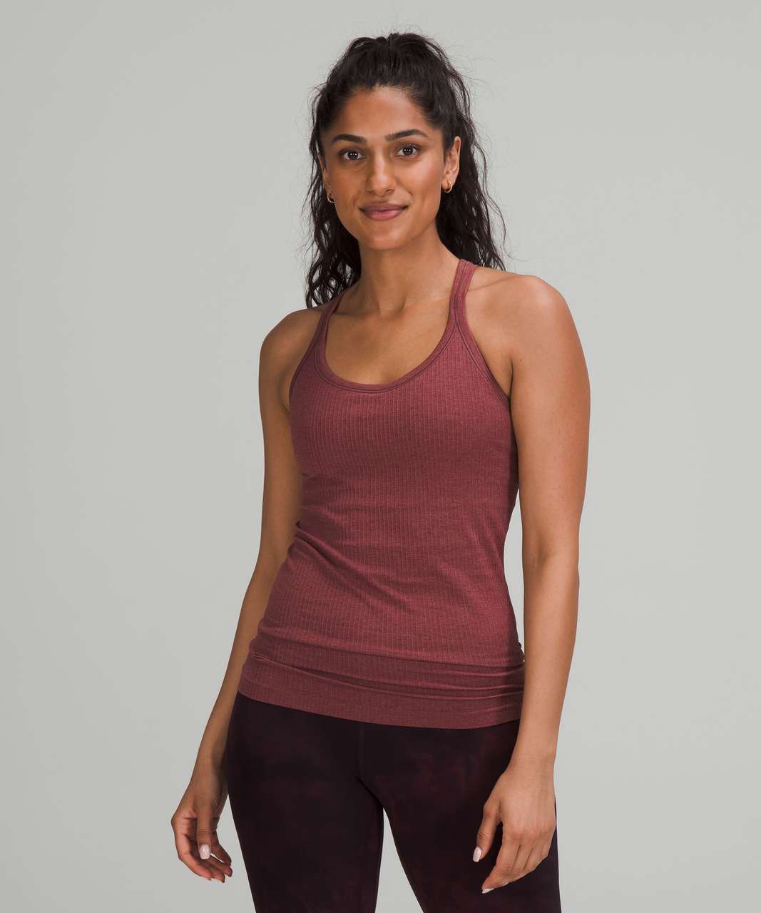 Lululemon Tank Top Smoky Red  Tank tops, Lululemon tank top, Tank