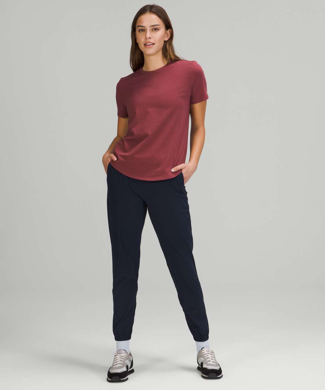 Lululemon Love Crew Short Sleeve T-Shirt - Smoky Red