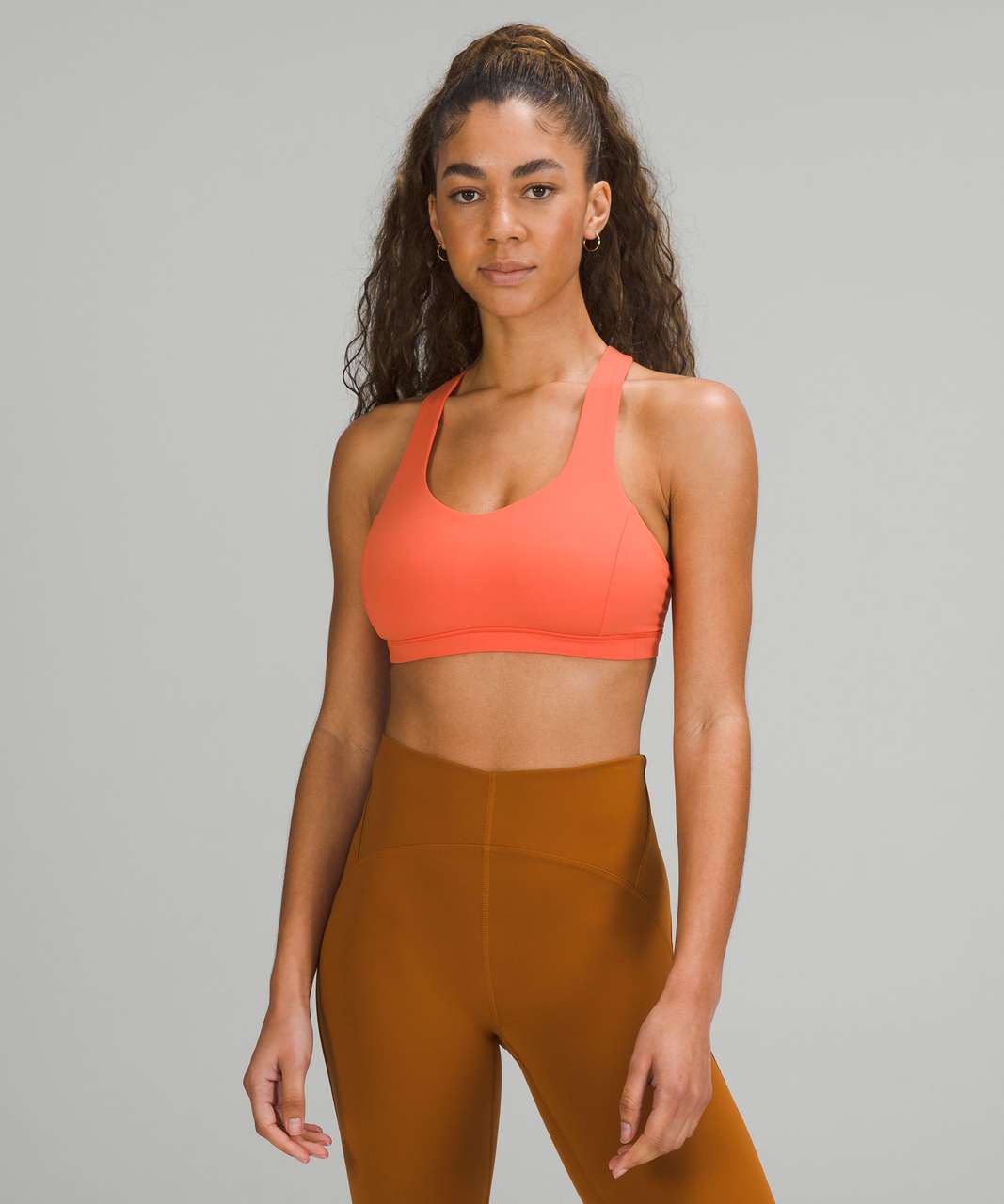 Lululemon Free to Be Serene Bra *Light Support, C/D Cup - Orange Soda -  lulu fanatics