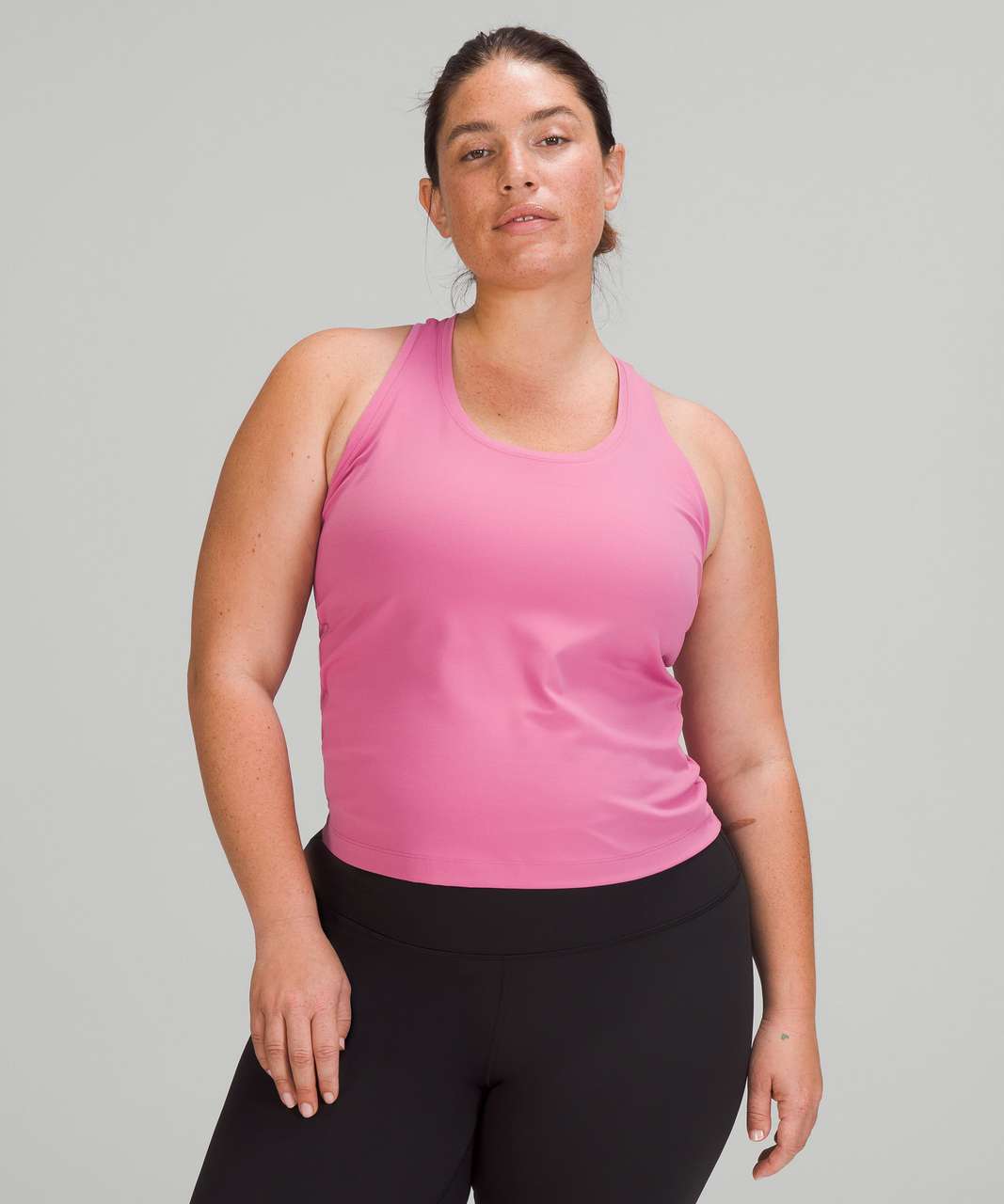 Lululemon Cool Racerback Short Tank Top *Nulu - Pink Blossom - lulu fanatics