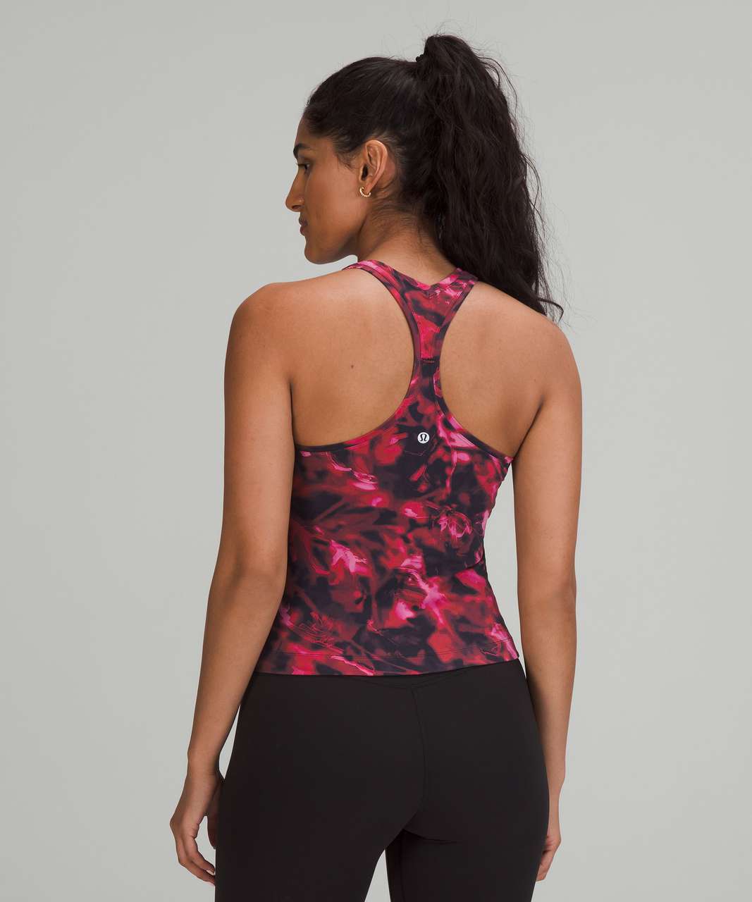 Lululemon Cool Racerback Tank Top Flow Y Fitted Pinkelicious 6