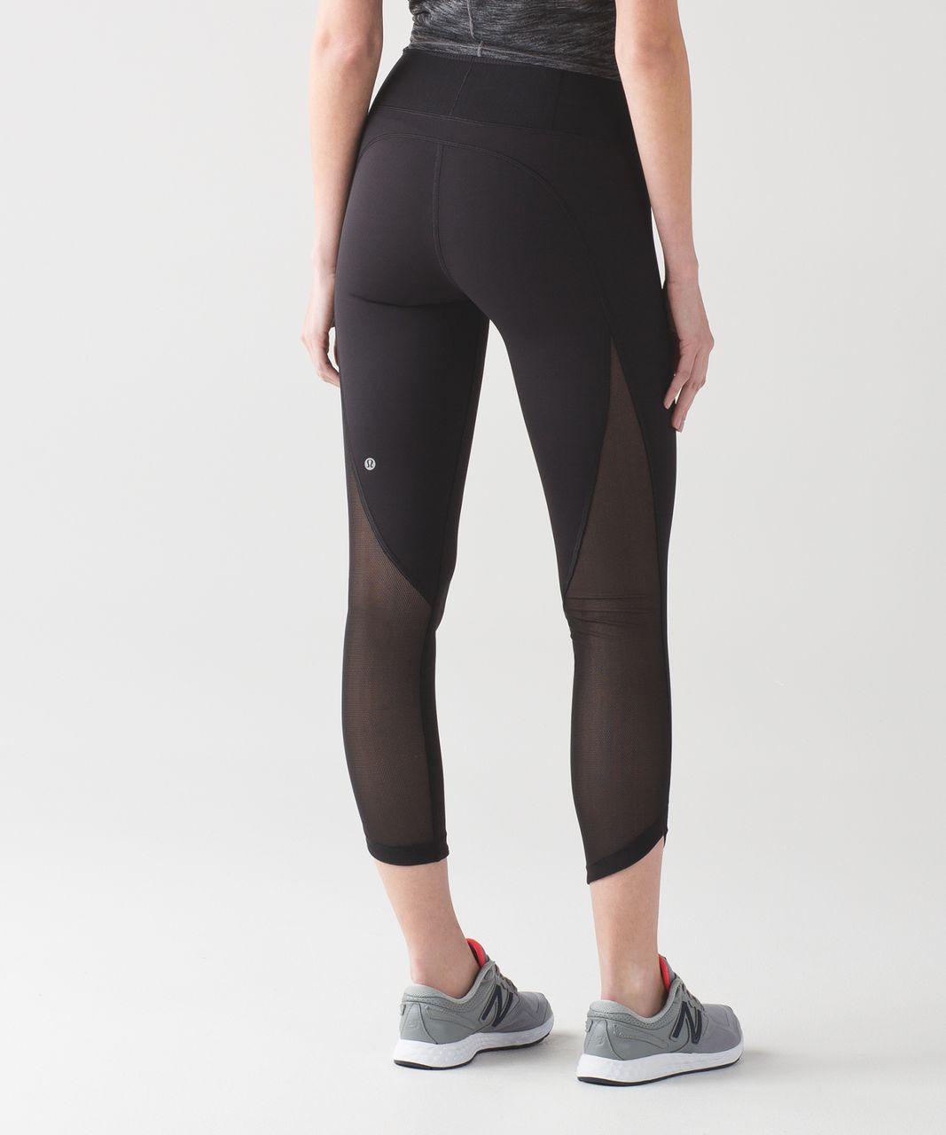 Lululemon Tech Mesh Tight - Black - lulu fanatics