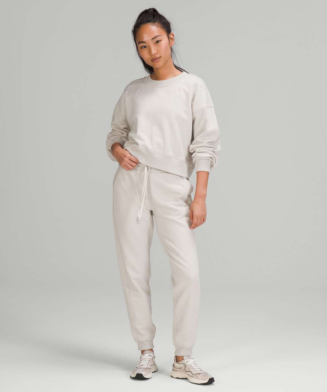 Lululemon Scuba High-Rise Jogger *Sparkle - White Opal