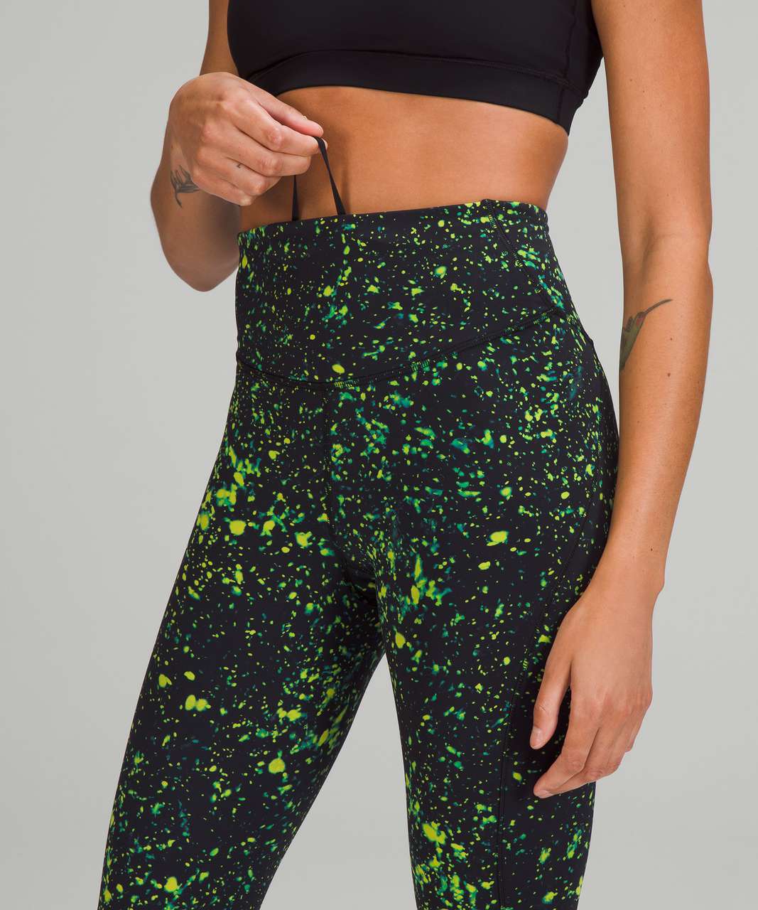 Lululemon Base Pace High-Rise Crop 23" - Sparks Fly Multi