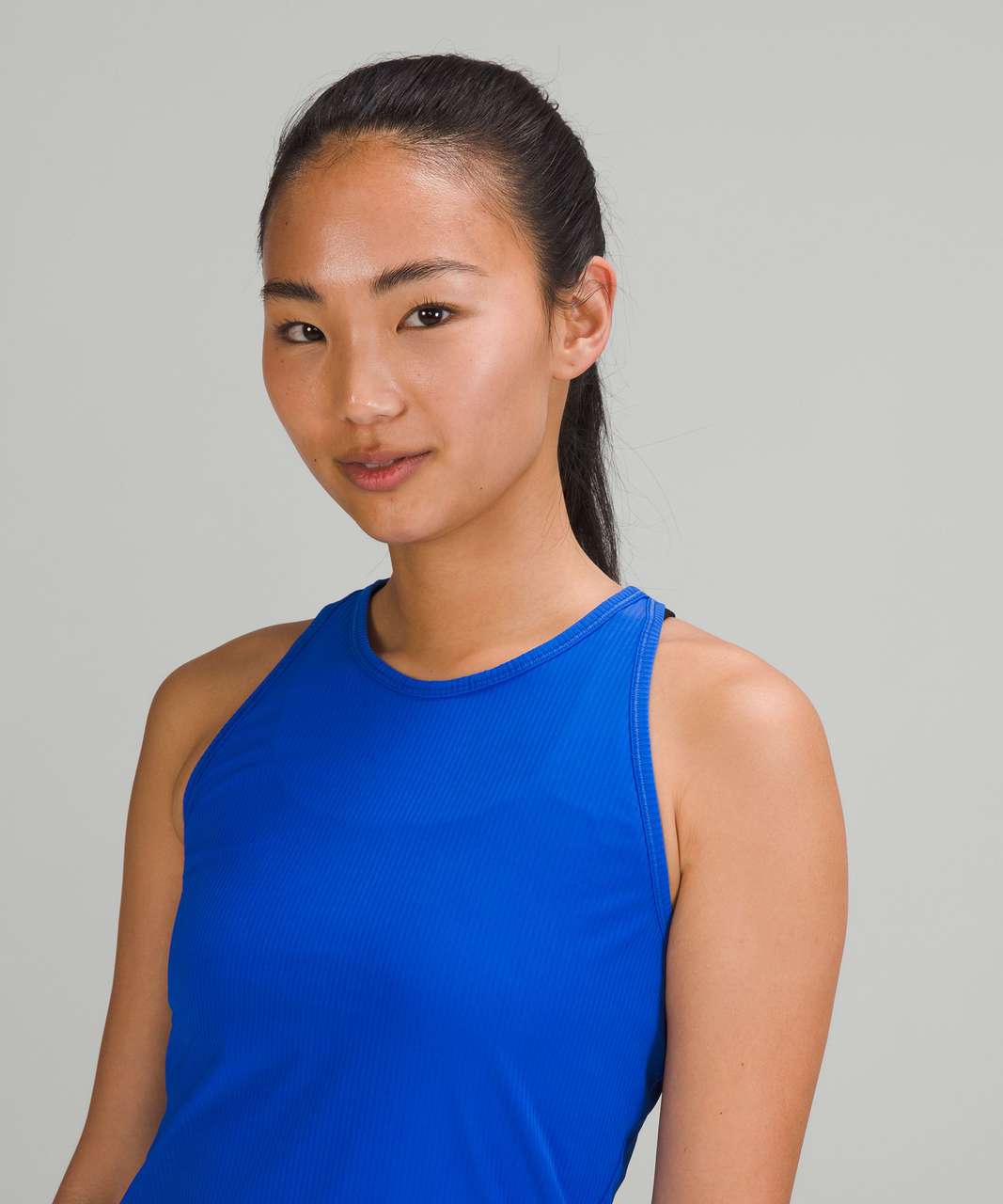 Lululemon Base Pace Ribbed Tank Top - Blazer Blue Tone