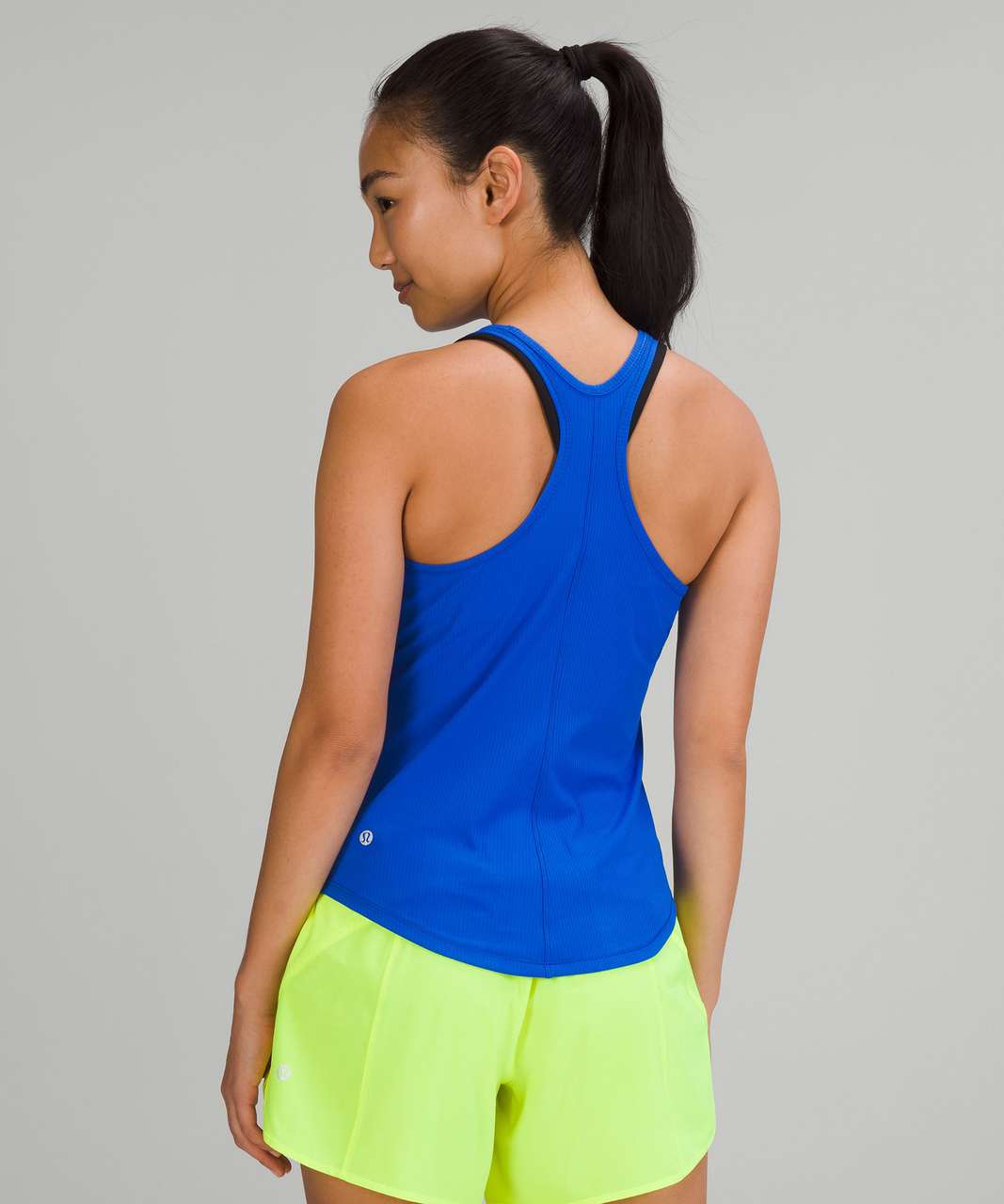 Lululemon Base Pace Ribbed Tank Top - Blazer Blue Tone