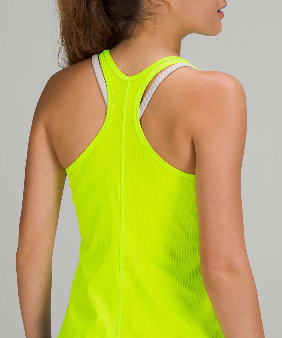 Lululemon Base Pace Ribbed Tank Top - Highlight Yellow