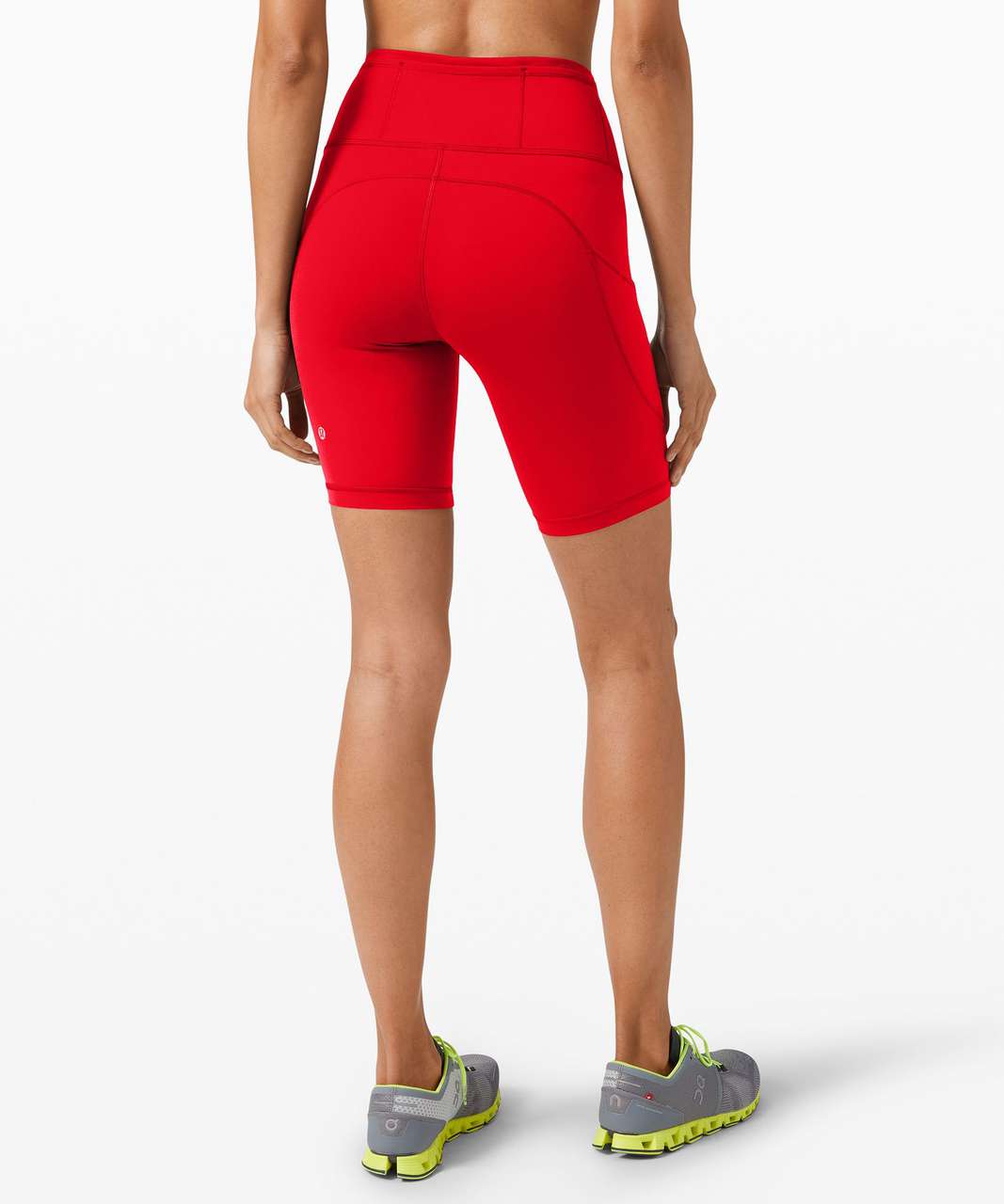 Lululemon Fast and Free High-Rise Short 8" - Dark Red