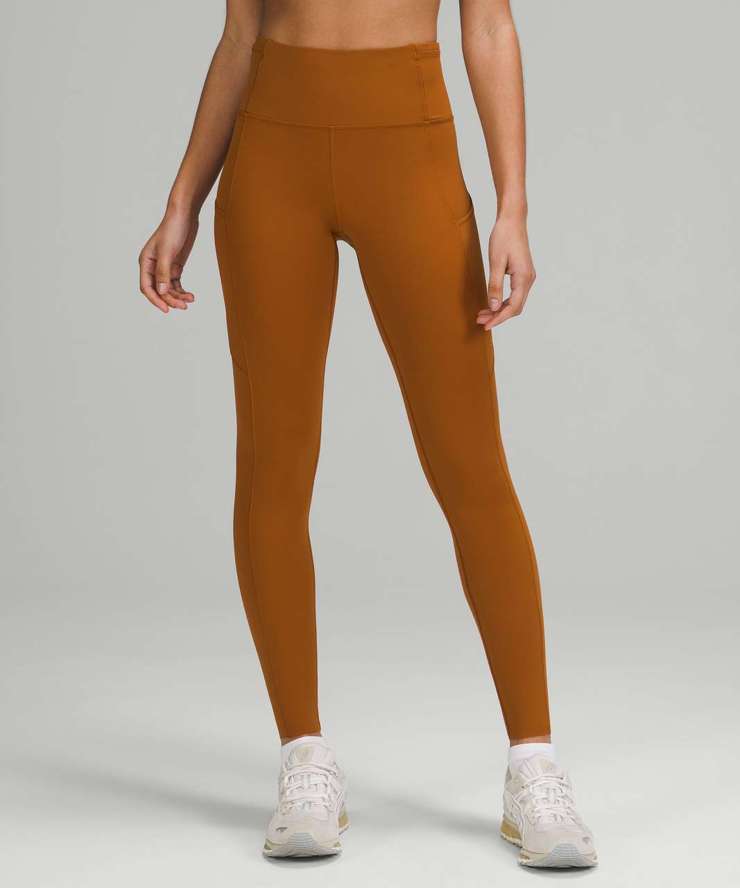 Lululemon Fast and Free High-Rise Tight 28" - Butternut Brown