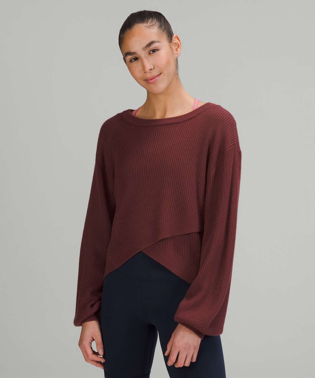 Red Pullover - Scoop Neck Sweater - Pullover Sweater - Lulus