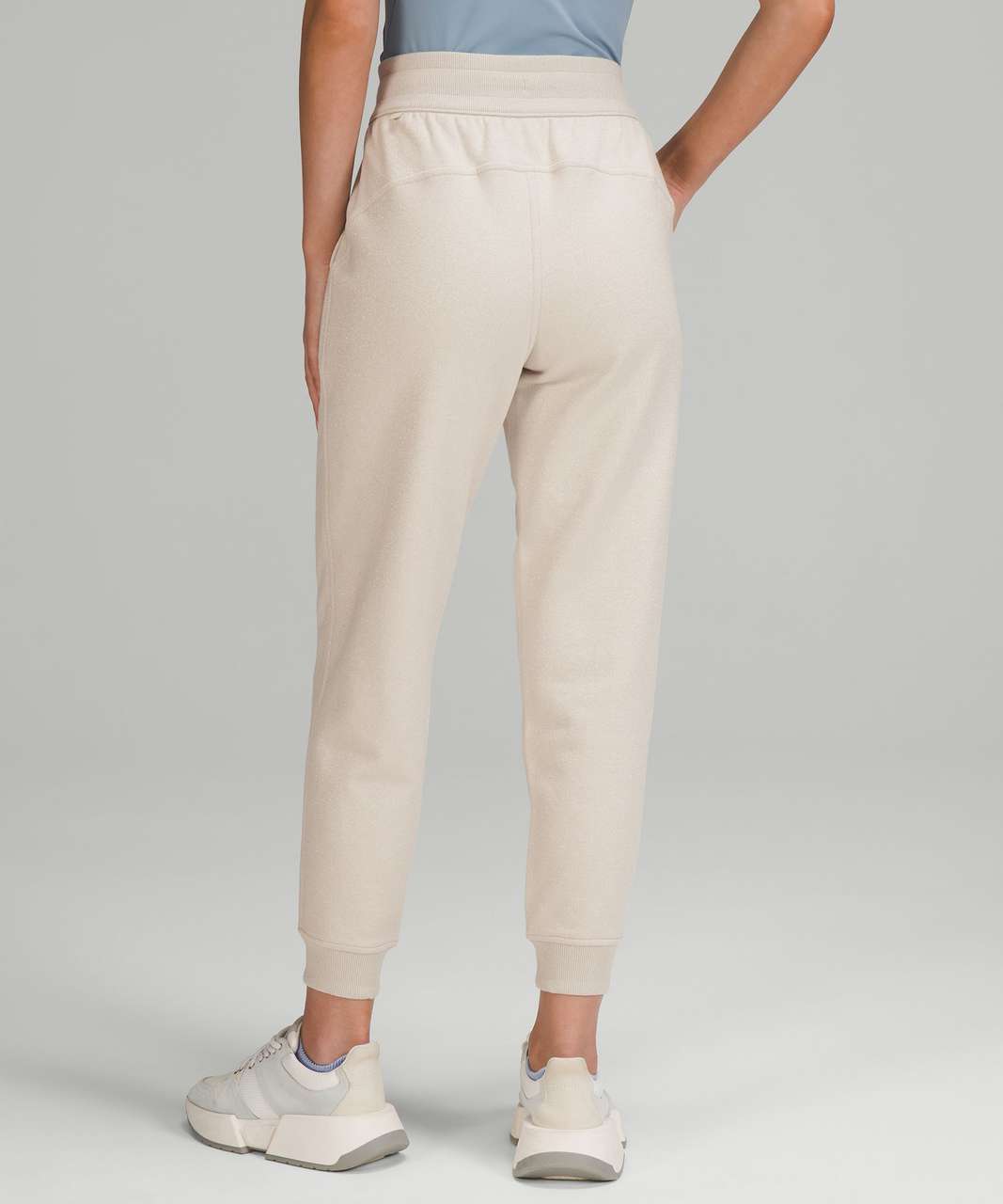 Lululemon Scuba High-Rise Jogger 7/8 Length *Sparkle - White Opal - lulu  fanatics