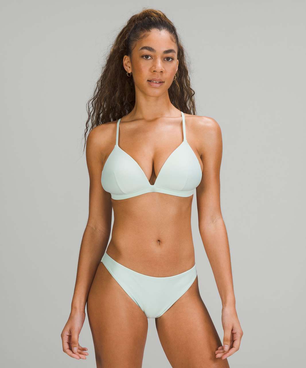 Lululemon Waterside Swim Top *D Cup - Delicate Mint