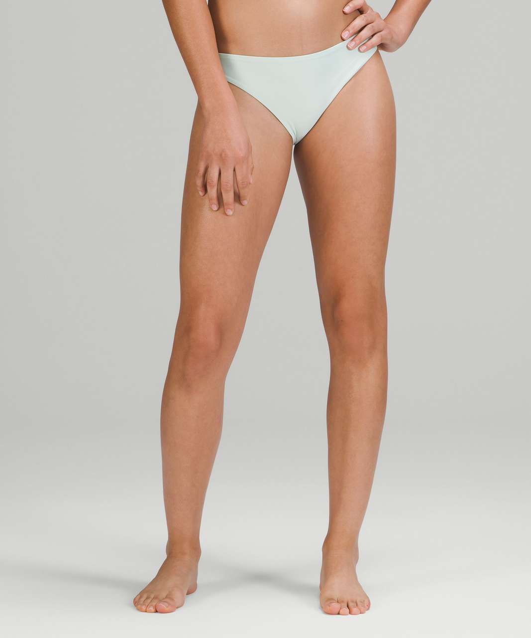 Lululemon Waterside Mid-Rise Skimpy-Fit Swim Bottoms - Delicate Mint