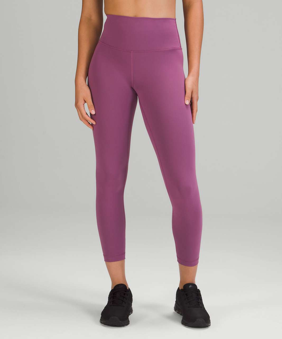 Lululemon Wunder Train High-Rise Tight 25" - Vintage Plum