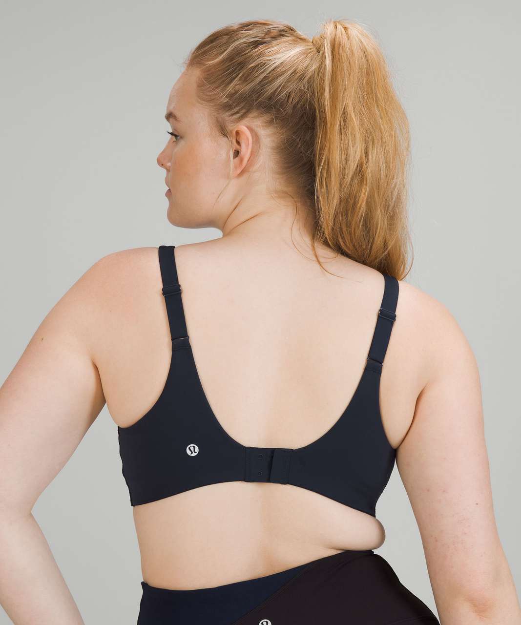 Lululemon In Alignment Straight Strap Bra *Light Support, C/D Cups - Black  - lulu fanatics