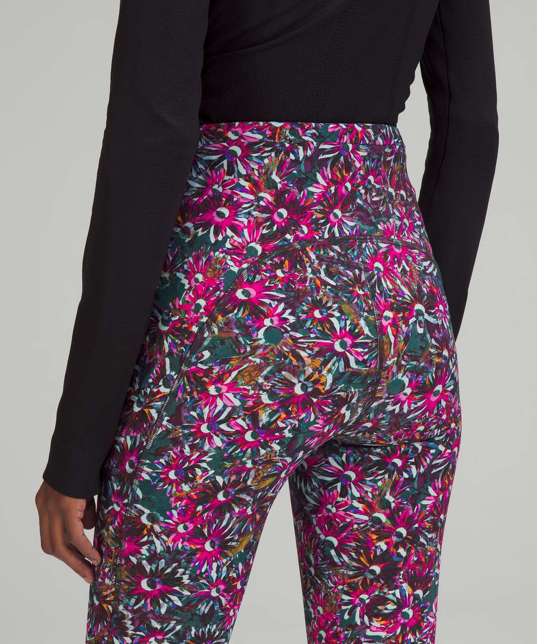 Lululemon Swift Speed HR Tight Pant 28 Size 4 FFAM Fluoro Floral