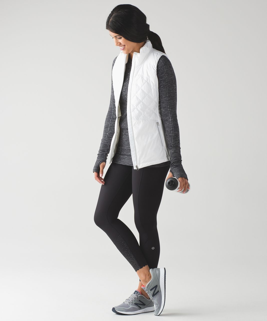 Lululemon Restless Pullover - Heathered Black