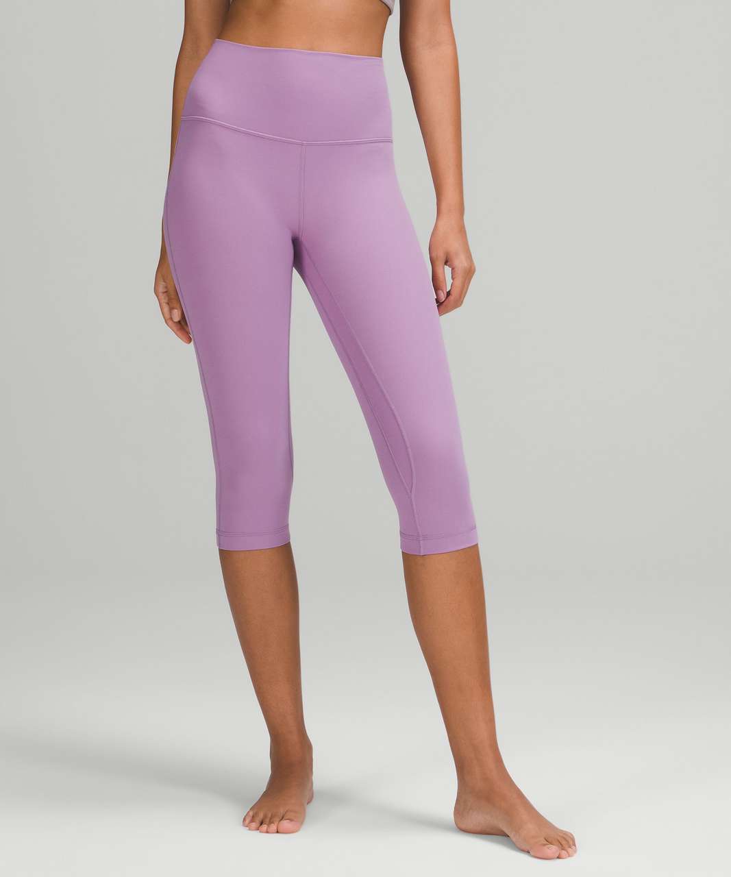 Lululemon Align™ High Rise Crop 17 - Black - lulu fanatics