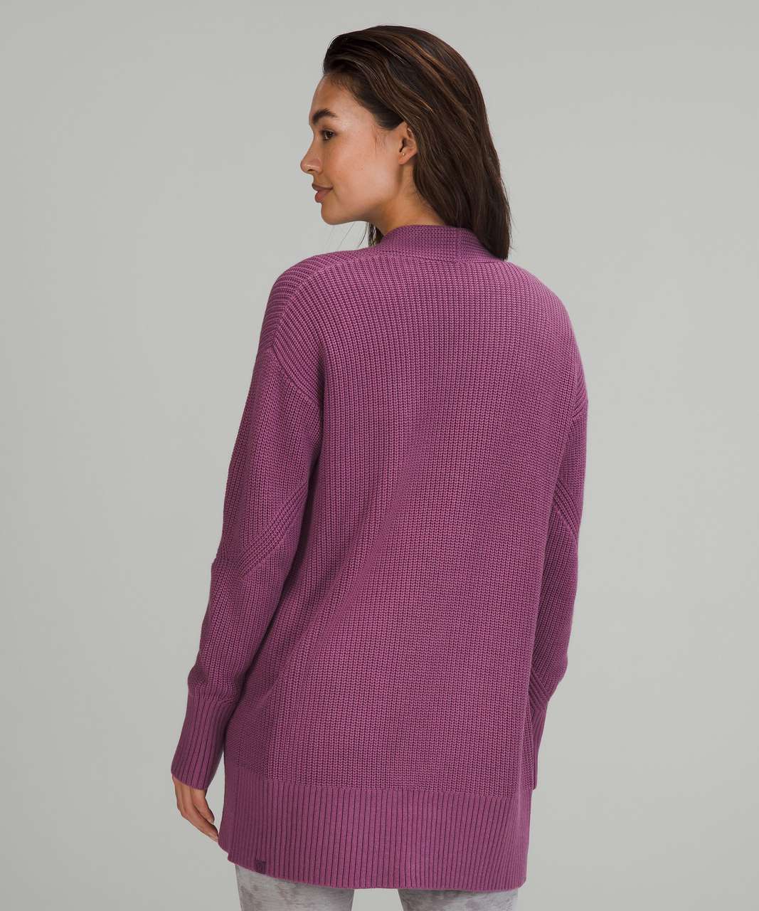 Lululemon Cashlu Sweater Wrap - Vintage Plum