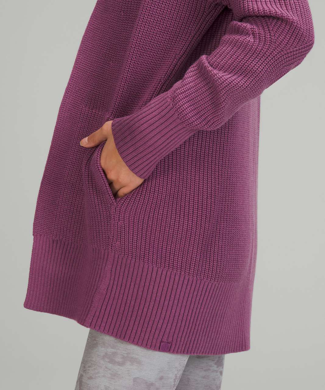 Lululemon Cashlu Sweater Wrap - Vintage Plum