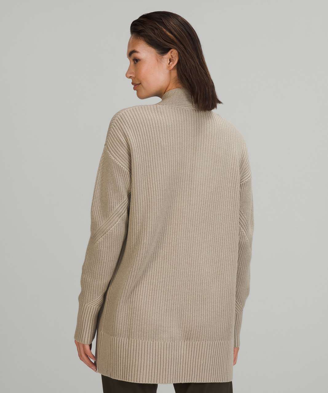 Lululemon Cashlu Sweater Wrap - Raw Linen