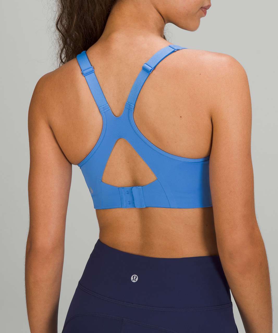 Lululemon All Powered Up Bra Medium Support, A-g Cups In Blue Nile