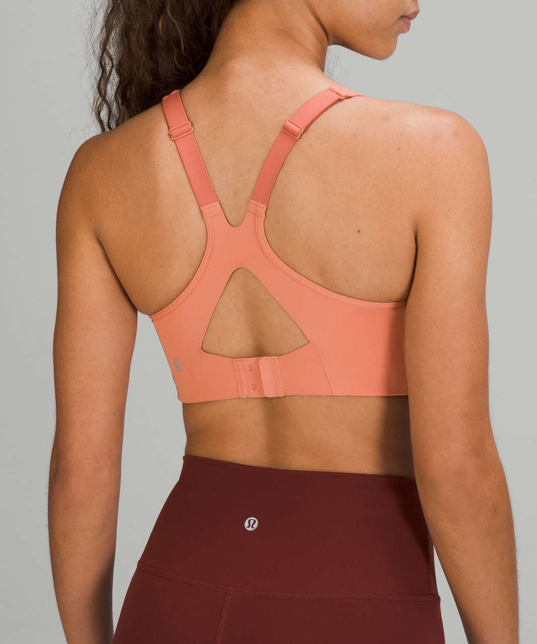 Lululemon All Powered Up Bra *Medium Support, D–G Cups - Pink Savannah