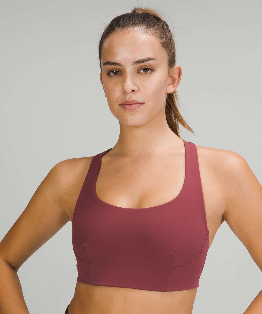 Lululemon Wunder Train Bra *Medium Support, C/D Cup - Smoky Red