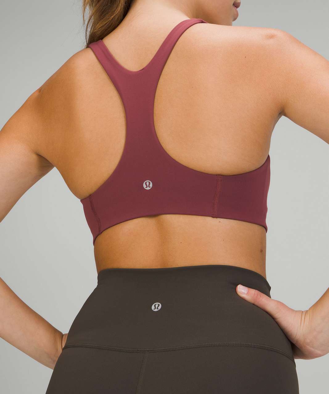 Lululemon Wunder Train Longline Bra Medium Support, C/d Cup In Mulled Wine  | ModeSens