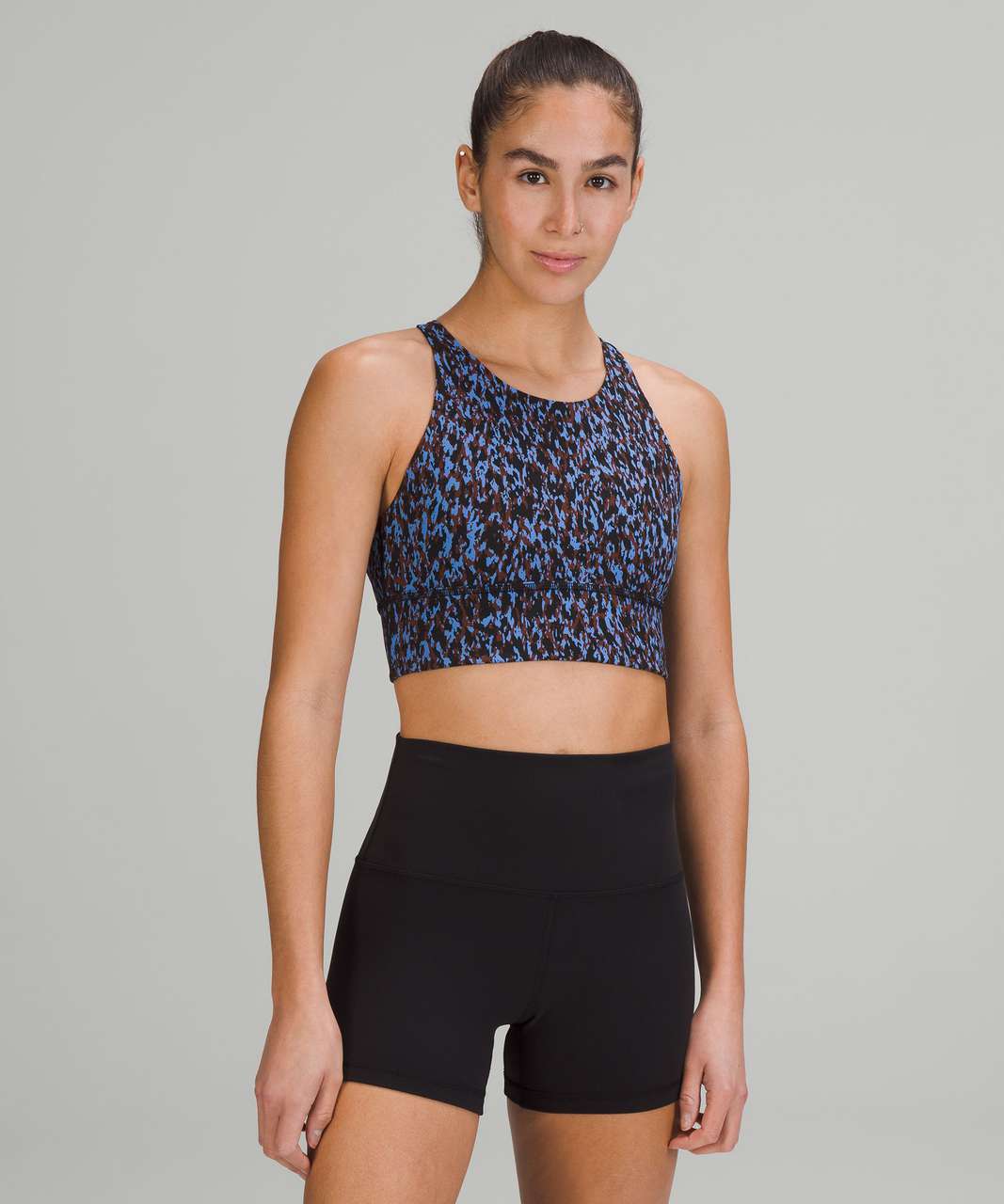 Lululemon Free to Be High-Neck Longline Bra - Wild *Light Support