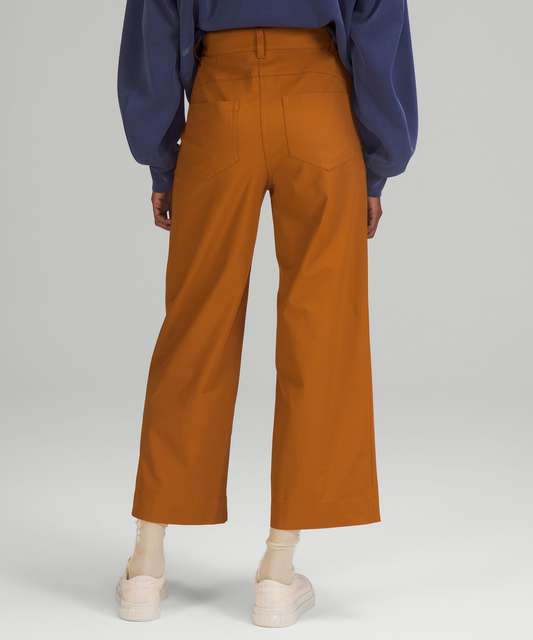 I'm in love with the City Sleek wide leg pants (Roasted Brown, 28